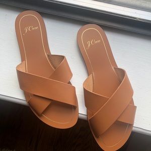 J Crew Flat Sandals